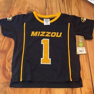 Missouri Tiger 2T Jersey NWT